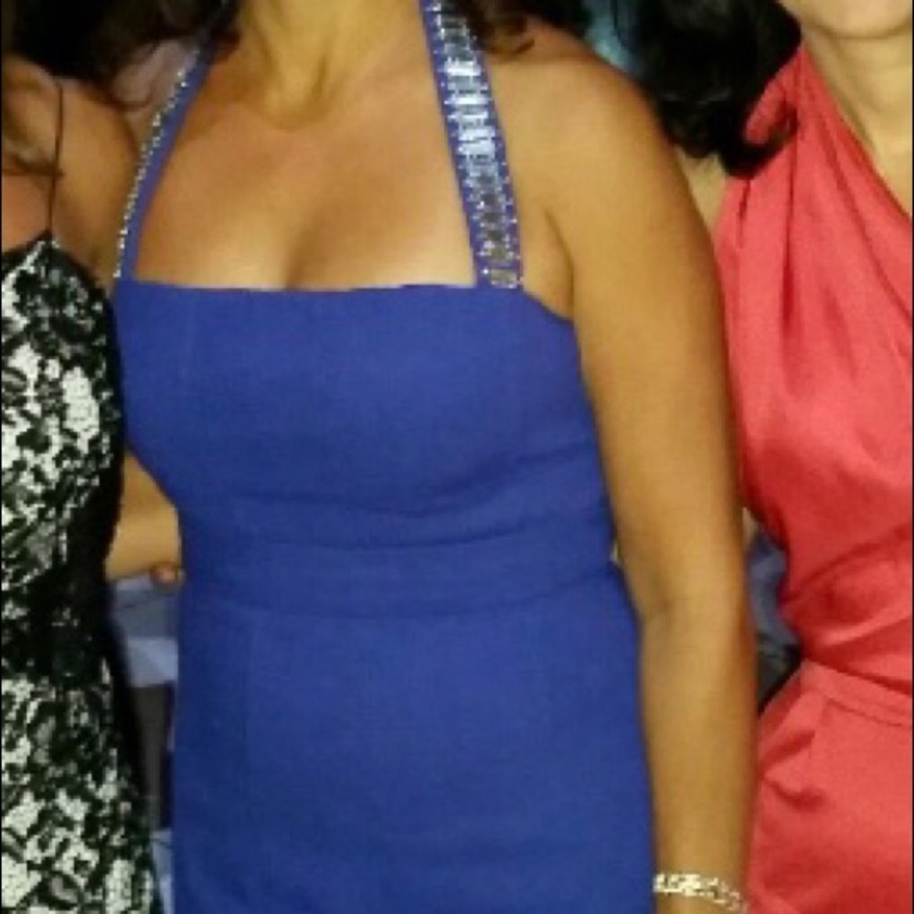 Purple blue beautiful tailored dress💜💙